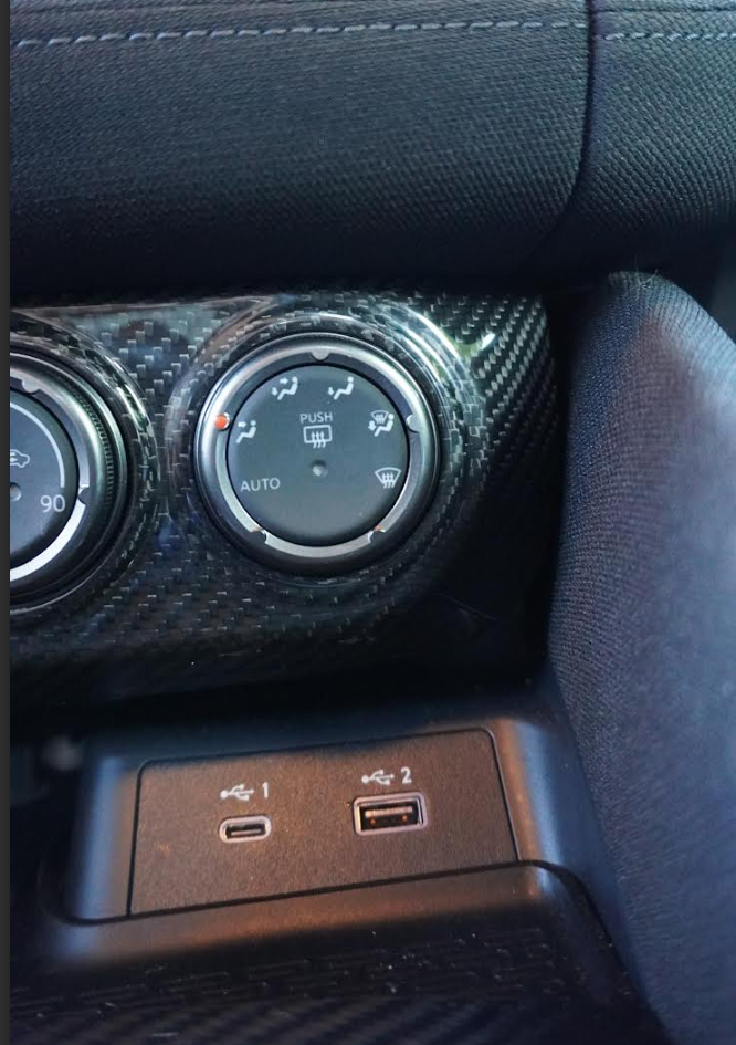 2023+ Nissan Z Carbon Center Control Air Conditioning Switch - Balance