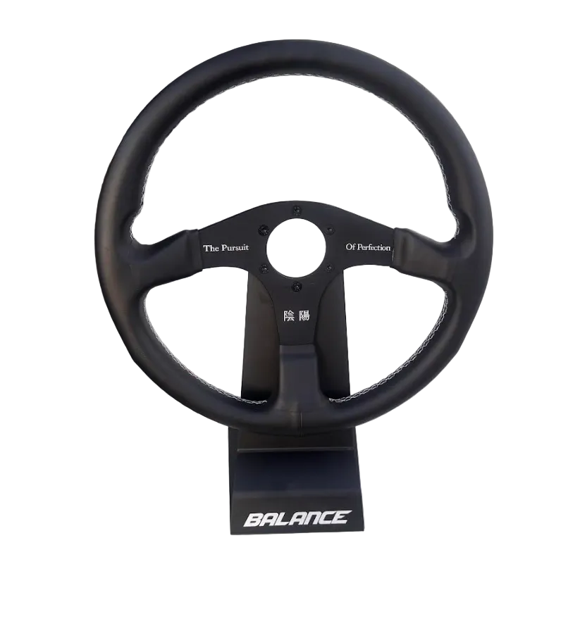BALANCE Series I 350mm Steering Wheel Black with leather