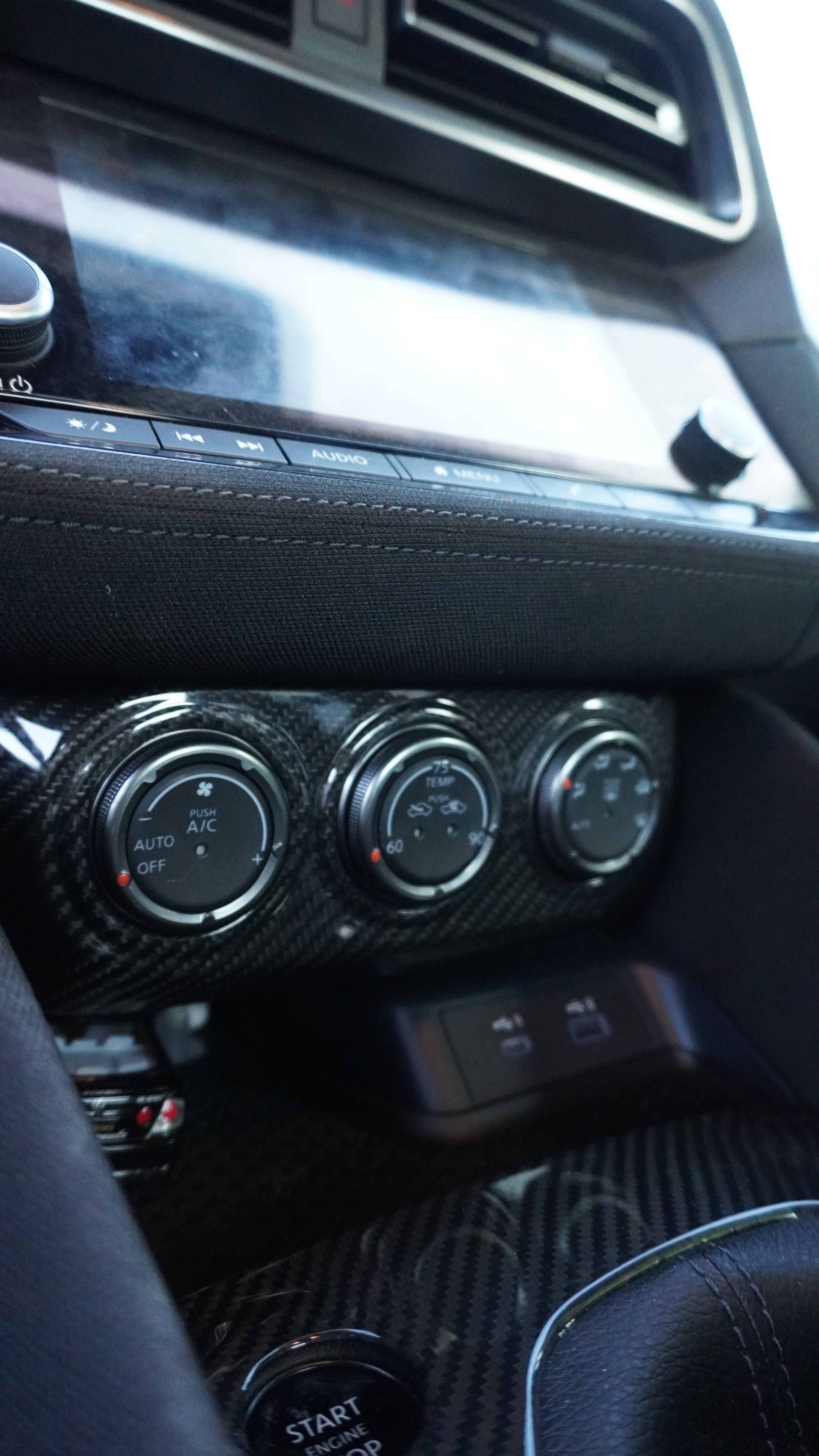 2023+ Nissan Z Carbon Center Control Air Conditioning Switch - Balance