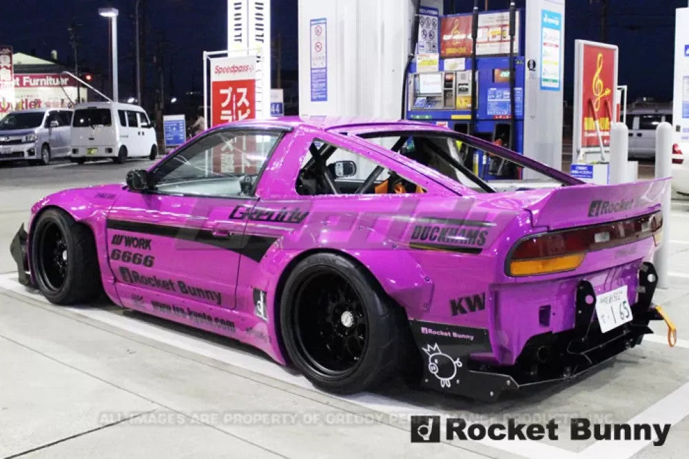 GReddy Rocket Bunny Wide Body Aero Kit with Wing for Nissan 240SX 1989-1993