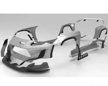 GReddy Pandem Full Kit Without Wing for Toyota GR86 2022