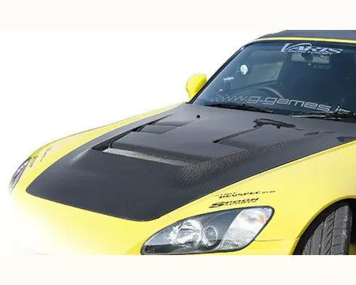 Varis FRP Aero Bonnet for Honda S2000 AP1 2000-2009, Lightweight Fiber Reinforced Plastic
