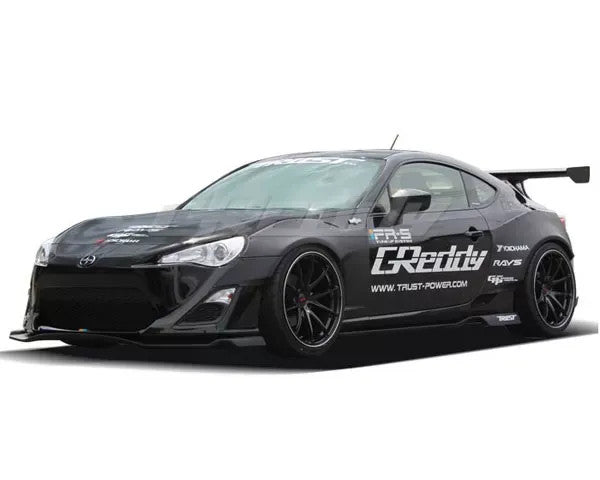 GReddy Wide Body Aero Kit with Wing for Scion FR-S 2013-2016, FRP Construction, 19-Piece Set