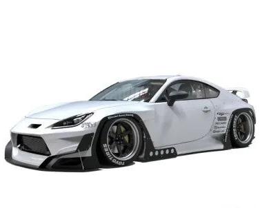 GReddy Pandem Full Kit Without Wing for Toyota GR86 2022