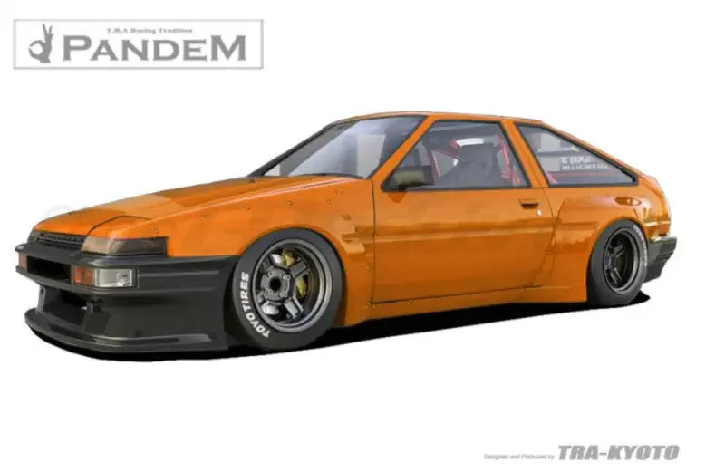 GReddy Pandem Widebody Aero Kit Without Wing for Toyota Corolla Levin 1984-1987
