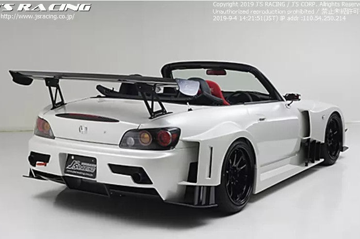 Js Racing Type GT FRP Wide Body Aero System Honda S2000 2000-2009