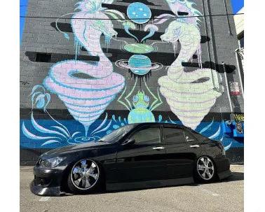 KBD Bodykits Bsport Style 4 Piece Polyurethane Full Body Kit Lexus IS300 2000-2005