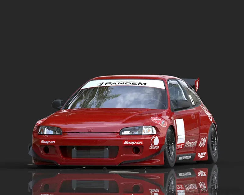 Greddy Rocket Bunny FRP Wide Body Kit for Honda Civic EG Hatchback 1992-1995