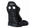 Bride Seats Silver FRP Shell Low Cushion Black &amp; Black Stradia II Reims Reclining Seat