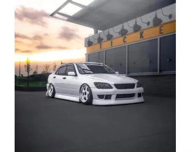 KBD Bodykits Bsport Style 4 Piece Polyurethane Full Body Kit Lexus IS300 2000-2005