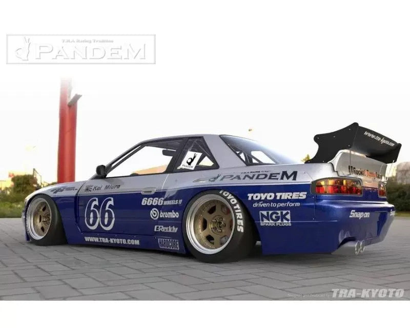 GReddy Pandem Full Kit Without GT Wing for Nissan 240SX Coupe 1989-1994 with Silvia Headlights