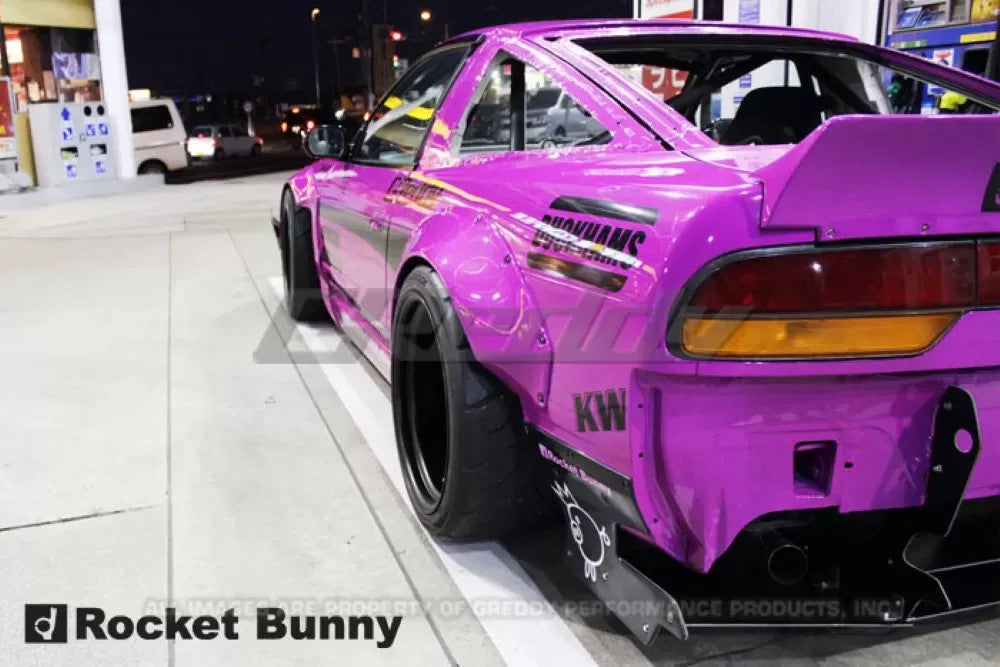 GReddy Rocket Bunny Wide Body Aero Kit with Wing for Nissan 240SX 1989-1993