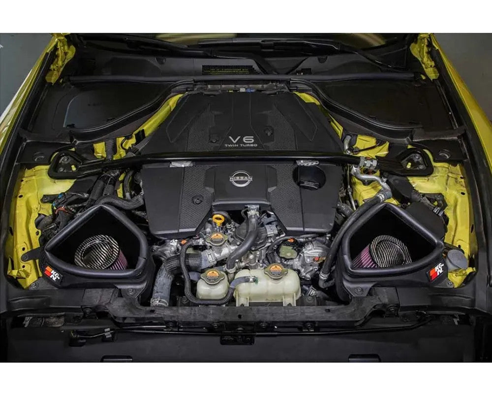 K&amp;N Cold Air Intake System for Nissan Z 3.0L V6 2023-2024, Aluminum Tube, High-Flow Filter