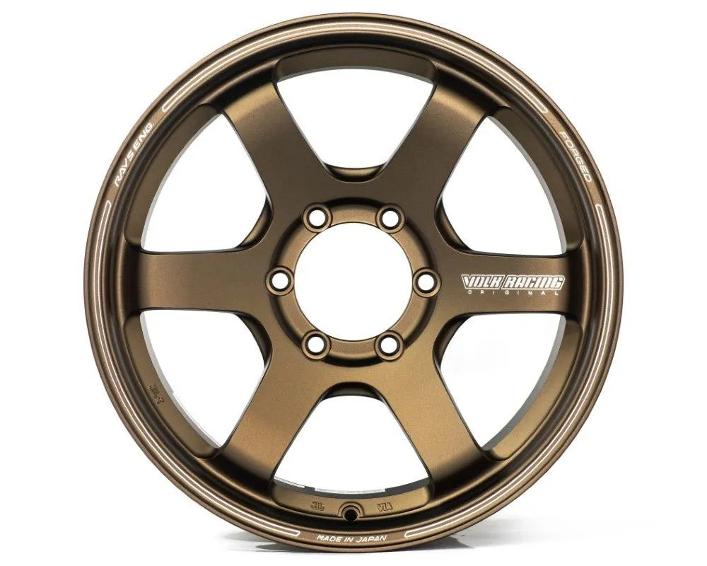 Volk Racing TE37SB Wheel 17x6.5 6x139.7 48mm Bronze