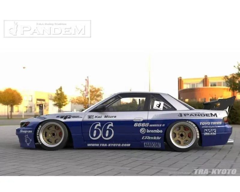 GReddy Pandem Full Kit Without GT Wing for Nissan 240SX Coupe 1989-1994 with Silvia Headlights