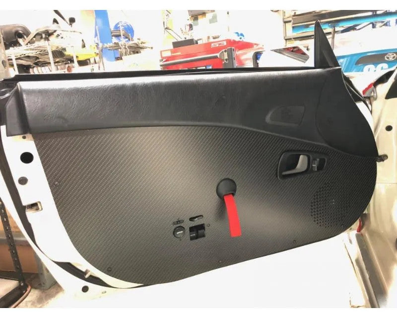 EVS Tuning Dry Carbon Door Card for Honda S2000 AP1/AP2 2000-2009, Matte Finish