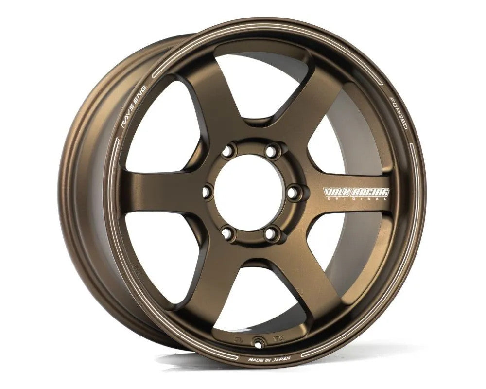 Volk Racing TE37SB Wheel 17x6.5 6x139.7 48mm Bronze