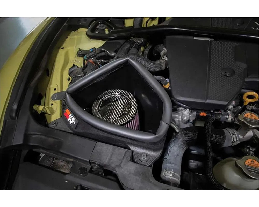 K&amp;N Cold Air Intake System for Nissan Z 3.0L V6 2023-2024, Aluminum Tube, High-Flow Filter